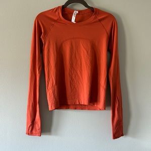 Lululemon Cropped Swiftly Long Sleeve